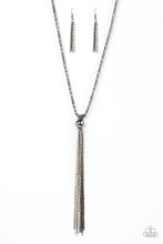 Load image into Gallery viewer, Paparazzi Metallic MESH-Up - Black Necklace