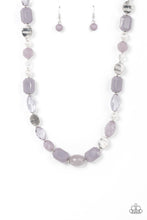 Load image into Gallery viewer, Paparazzi Nautical Sunset - Silver Necklace
