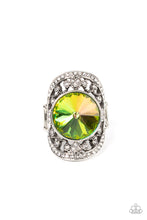 Load image into Gallery viewer, Paparazzi Galactic Garden - Green Ring