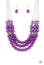 Load image into Gallery viewer, Paparazzi Coastal Cruise - Purple Necklace