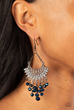 Load image into Gallery viewer, Paparazzi Chromatic Cascade - Blue Earrings