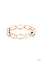 Load image into Gallery viewer, Paparazzi Tailored Twinkle - Rose Gold Bracelet