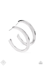 Load image into Gallery viewer, Paparazzi Learning Curve - Silver Earring