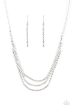 Load image into Gallery viewer, Paparazzi Surreal Sparkle - White Necklace