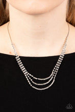 Load image into Gallery viewer, Paparazzi Surreal Sparkle - White Necklace