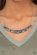 Load image into Gallery viewer, Paparazzi The Only SMOKE-SHOW In Town - Silver Necklace