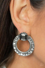 Load image into Gallery viewer, Paparazzi Smoldering Scintillation - Silver Earrings