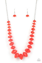 Load image into Gallery viewer, Paparazzi Happy-GLOW-Lucky - Red Necklace