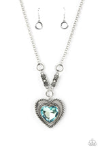 Load image into Gallery viewer, Paparazzi Heart Full of Fabulous - Blue Necklace