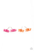 Load image into Gallery viewer, Paparazzi Starlet Shimmer Inspirational Earrings