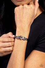 Load image into Gallery viewer, Paparazzi Seriously Smitten - Black Bracelet
