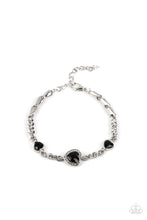 Load image into Gallery viewer, Paparazzi Amor Actually - Black Bracelet