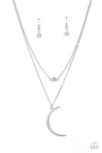 Load image into Gallery viewer, Paparazzi Modern Moonbeam - Silver Necklace
