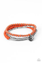 Load image into Gallery viewer, Paparazzi Terraform Trendsetter - Orange Bracelet