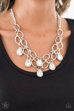 Load image into Gallery viewer, Paparazzi Show-Stopping Shimmer - White Necklace