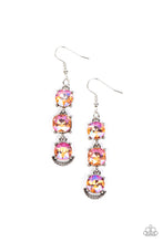 Load image into Gallery viewer, Paparazzi Determined to Dazzle - Orange Earrings