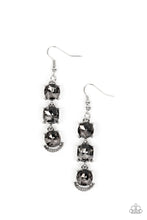 Load image into Gallery viewer, Paparazzi Determined to Dazzle - Silver Earring