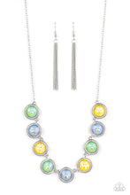 Load image into Gallery viewer, Paparazzi Queen of the Cosmos - Green Necklace