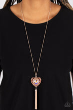 Load image into Gallery viewer, Paparazzi Prismatic Passion - Gold Necklace
