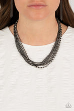Load image into Gallery viewer, Paparazzi Free to CHAINge My Mind - Black Necklace