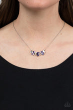 Load image into Gallery viewer, Paparazzi Hype Girl Glamour - Purple Necklace