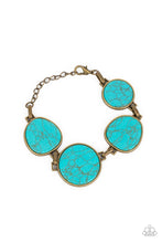 Load image into Gallery viewer, Paparazzi Flat Out Frontier - Brass Bracelet