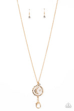 Load image into Gallery viewer, Paparazzi Milky Way Wanderer - Gold Lanyard