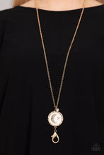 Load image into Gallery viewer, Paparazzi Milky Way Wanderer - Gold Lanyard