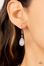 Load image into Gallery viewer, Paparazzi Frosted and Framed - White Necklace