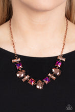 Load image into Gallery viewer, Paparazzi Interstellar Ice - Copper Necklace