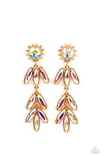Load image into Gallery viewer, Paparazzi Space Age Sparkle - Gold Earring