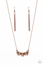 Load image into Gallery viewer, Paparazzi Hype Girl Glamour - Copper Necklace