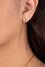 Load image into Gallery viewer, Paparazzi Hype Girl Glamour - Copper Necklace