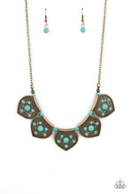 Load image into Gallery viewer, Paparazzi Badlands Basin - Brass Necklace
