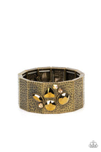 Load image into Gallery viewer, Paparazzi Flickering Fortune - Brass Bracelet