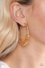 Load image into Gallery viewer, Paparazzi Bubble-Bursting Bling - Gold Earring