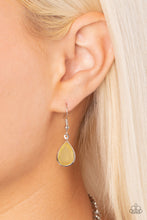 Load image into Gallery viewer, Paparazzi Frosted and Framed - Yellow Necklace