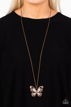 Load image into Gallery viewer, Paparazzi Wings Of Whimsy - Copper Necklace