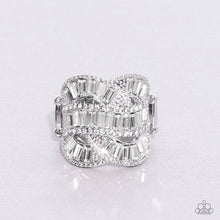 Load image into Gallery viewer, Paparazzi Six-Figure Flex - White Ring