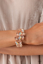 Load image into Gallery viewer, Paparazzi Luminous Laurels - Rose Gold Bracelet