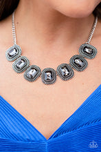 Load image into Gallery viewer, Paparazzi Iced Iron - Silver Necklace