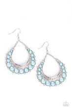 Load image into Gallery viewer, Paparazzi Bubbly Bling - Blue Earring