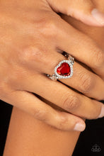 Load image into Gallery viewer, Paparazzi Committed to Cupid - Red Ring
