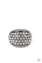 Load image into Gallery viewer, Paparazzi Running OFF SPARKLE - Black Ring