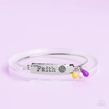 Load image into Gallery viewer, Paparazzi Flirting with Faith - Purple Bracelet