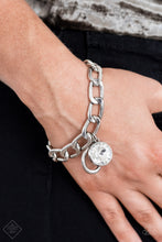 Load image into Gallery viewer, Paparazzi Unyielding Roar - White Bracelet