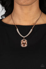 Load image into Gallery viewer, Paparazzi Fit for a DRAMA QUEEN - Copper Necklace