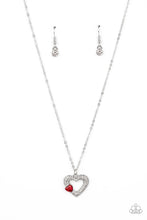 Load image into Gallery viewer, Paparazzi Bedazzled Bliss - Red Necklace