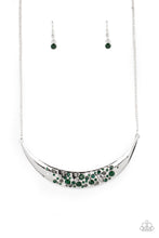 Load image into Gallery viewer, Paparazzi Bejeweled Baroness - Green Necklace