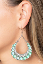 Load image into Gallery viewer, Paparazzi Bubbly Bling - Green Earrings
